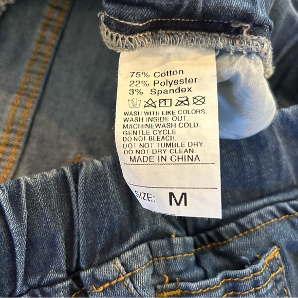 Denim High Waisted Denim Jogger Jeans - Picture 5 of 9